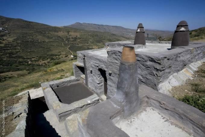 Alonaki Tinos Rental Cottage House Skaladhos Ngoại thất bức ảnh